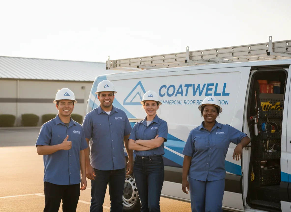 Commercial roof coating company in Ceres, CA